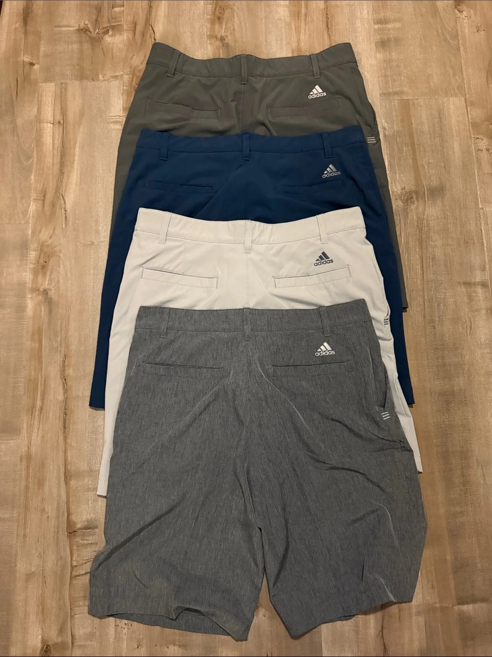 Adidas Men’s Stretch Golf Shorts Bundle, Sz 32